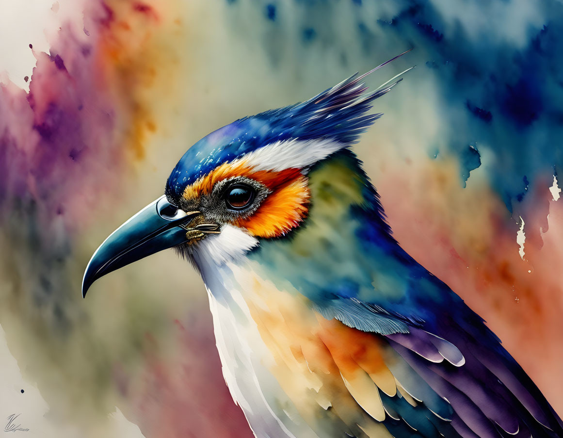 Bird Watercolor Art