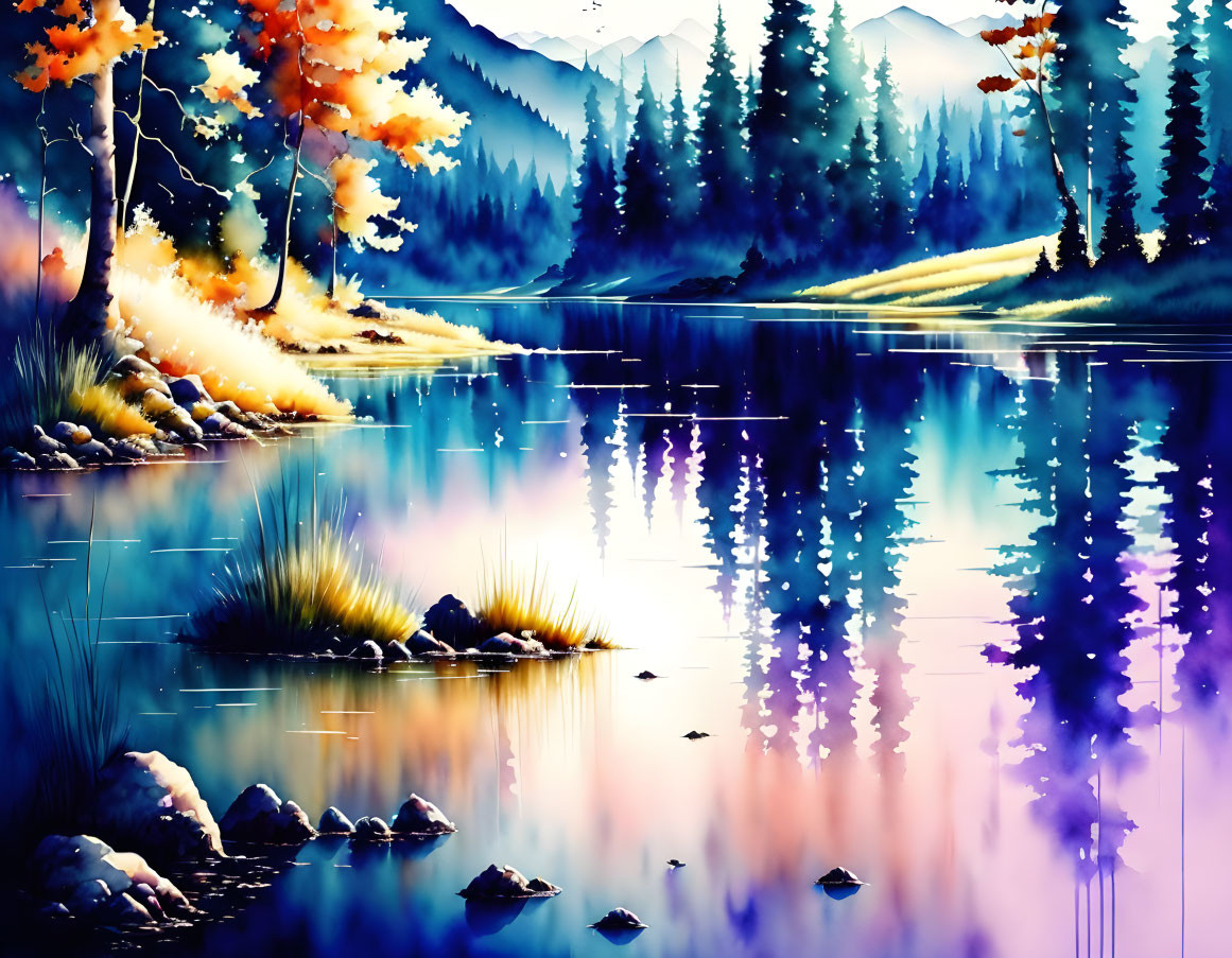 Rocky River painting