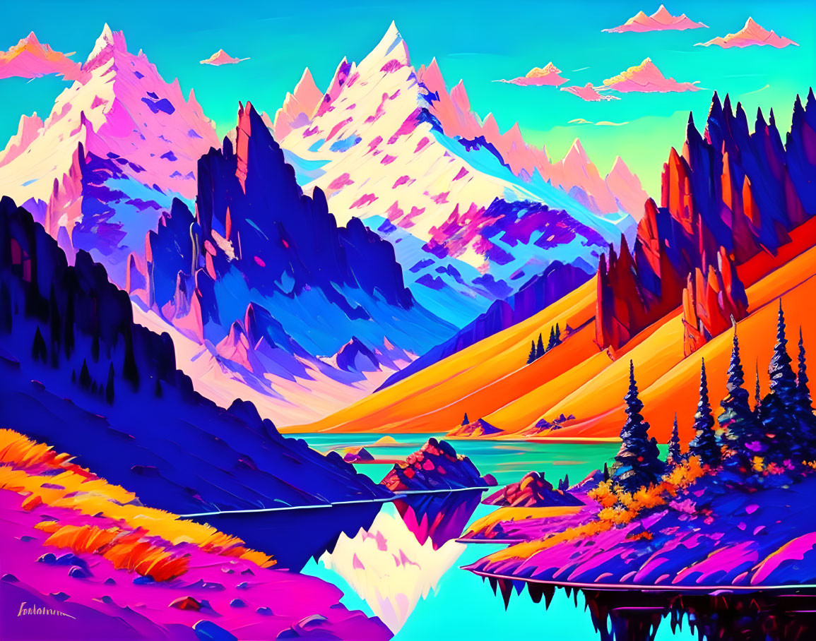 Hanson-Inspired Mountains