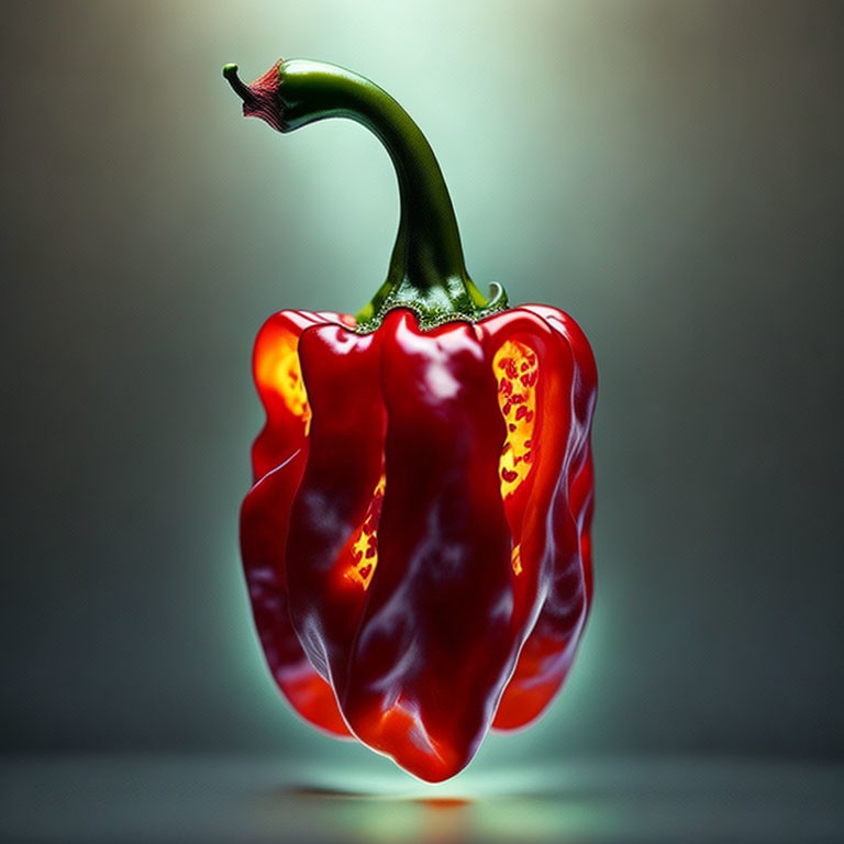 Ghost Pepper Inhabited by a Ghost
