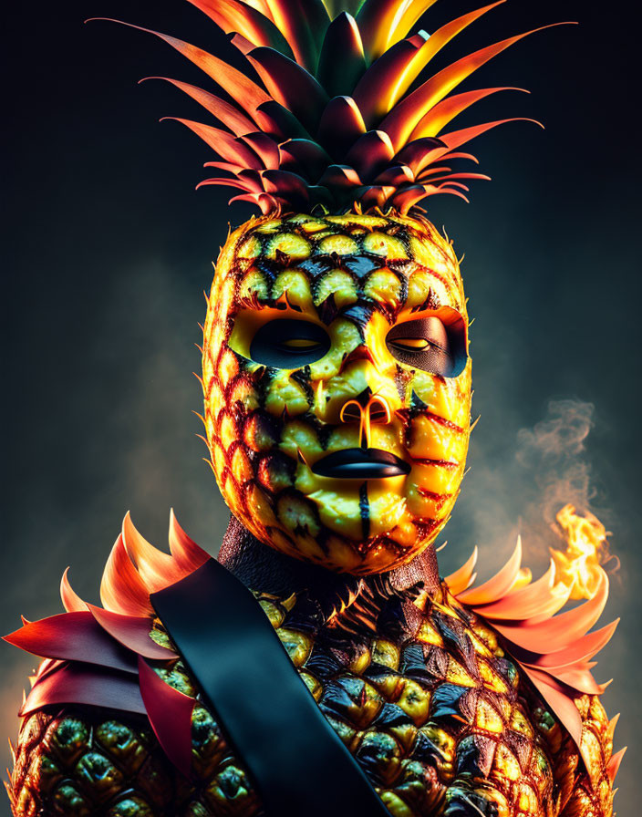 The Grilled Pineapple Man