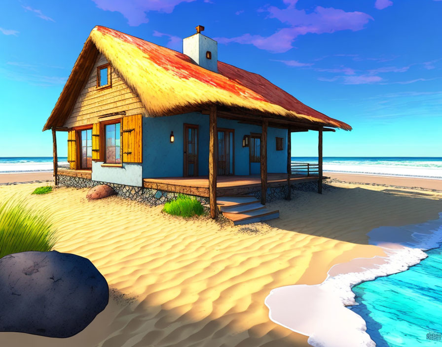 Rustic Beach House VerY GOOD-Best PIECK-PRATT