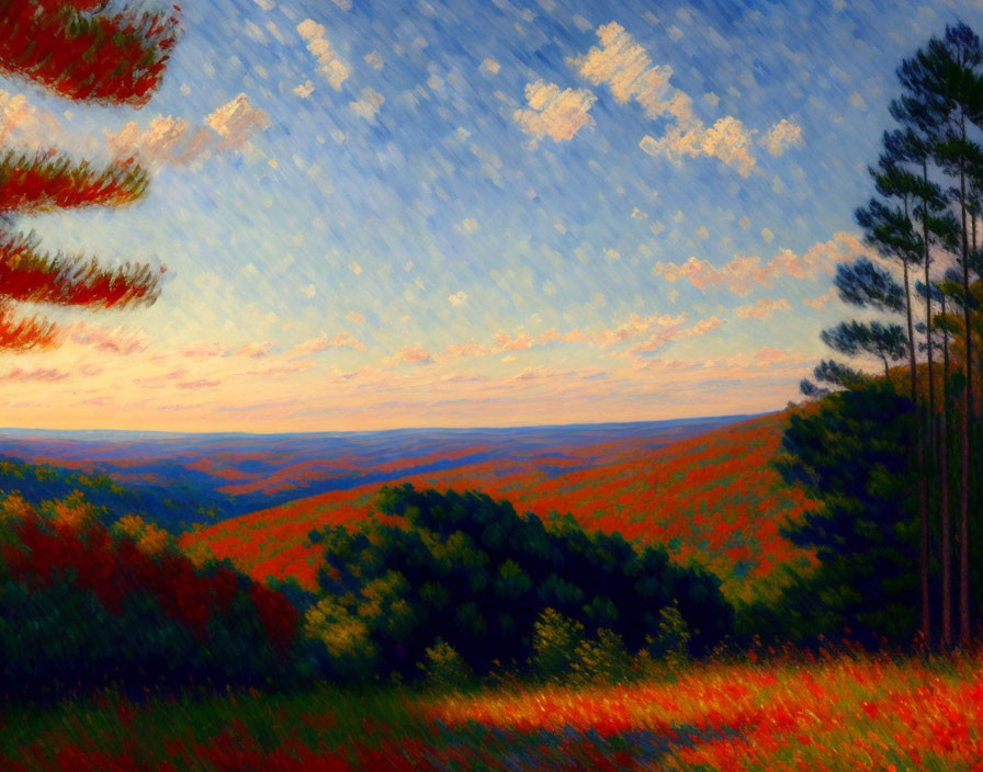 Talladega National Forest Impressionism VerY GooD
