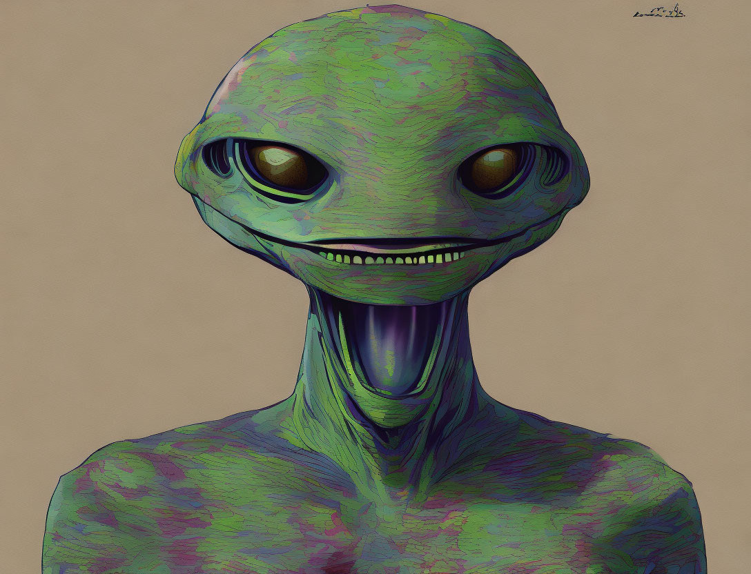 Alien Species 1 Quantum Mode portrait VerY GooD