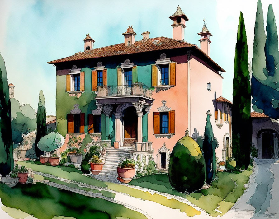 Italian villa verY Good Anton PIECK - Hugo PRATT