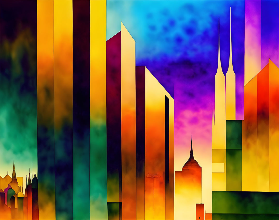 Dream City Light and Color VerY GooD abstraction