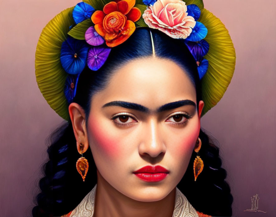 Frida Kahlo Portrait REALISM VERYGooD-BEST