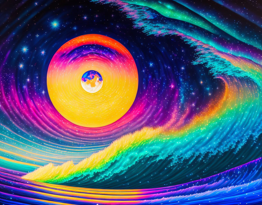 Colorful Cosmos Corner 2 VerY GOOD