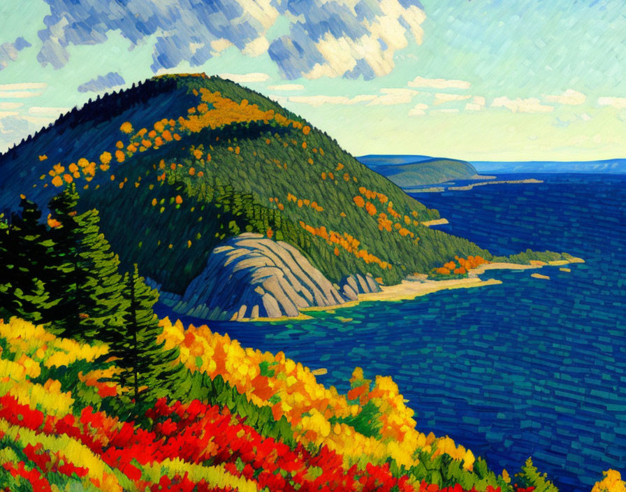 Acadia National Pk VERYGooDBesT Post-Impressionism