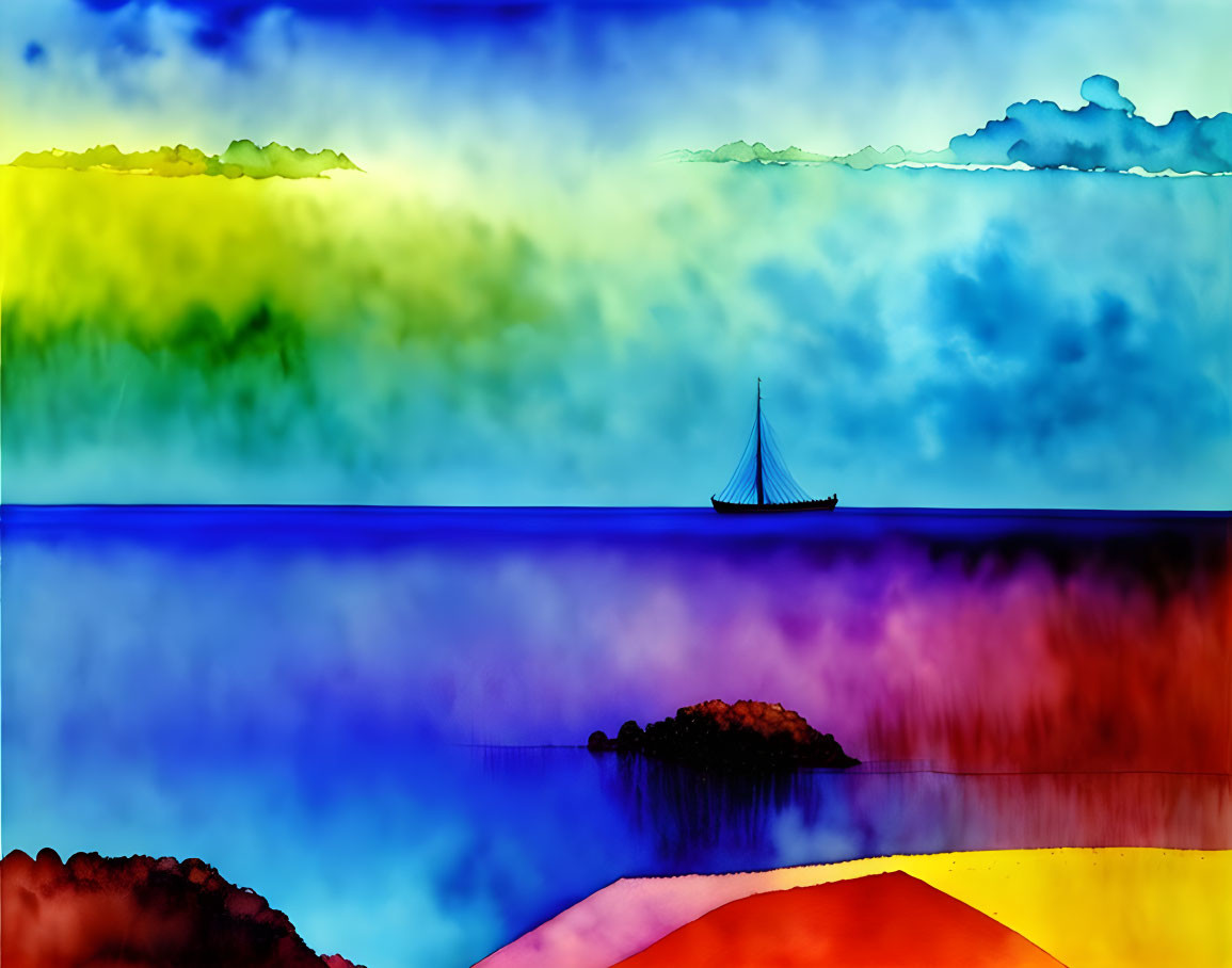 Ocean Dreamscape VeryGooDbesT abstract landscape