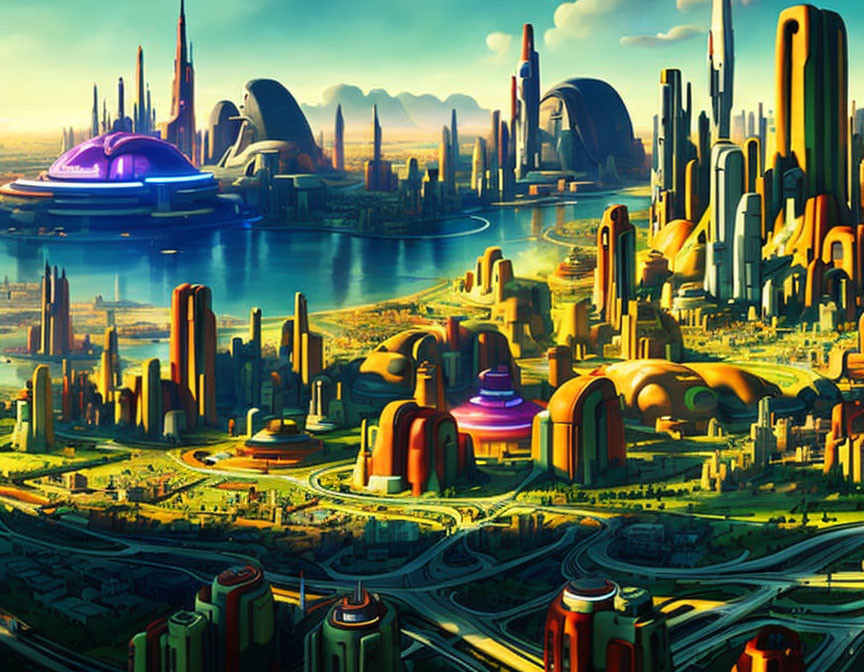 FarFuture Utopian City VerYGooD Cyberspace2 Mode