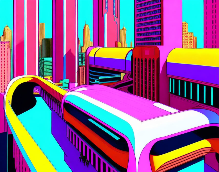 Big Pink Future City VerYGooD maybe BesT landscape