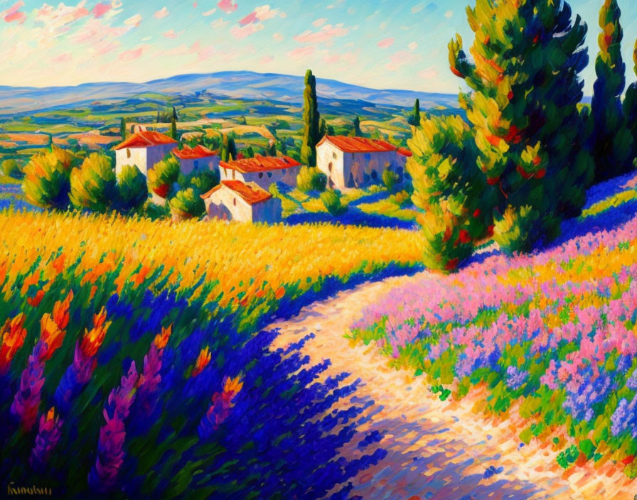 Provence Landscape VerY GooD Trending