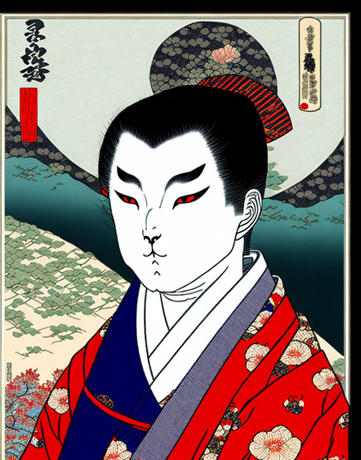Nekomata Lord portrait HIROSHIGE Best TRENDING