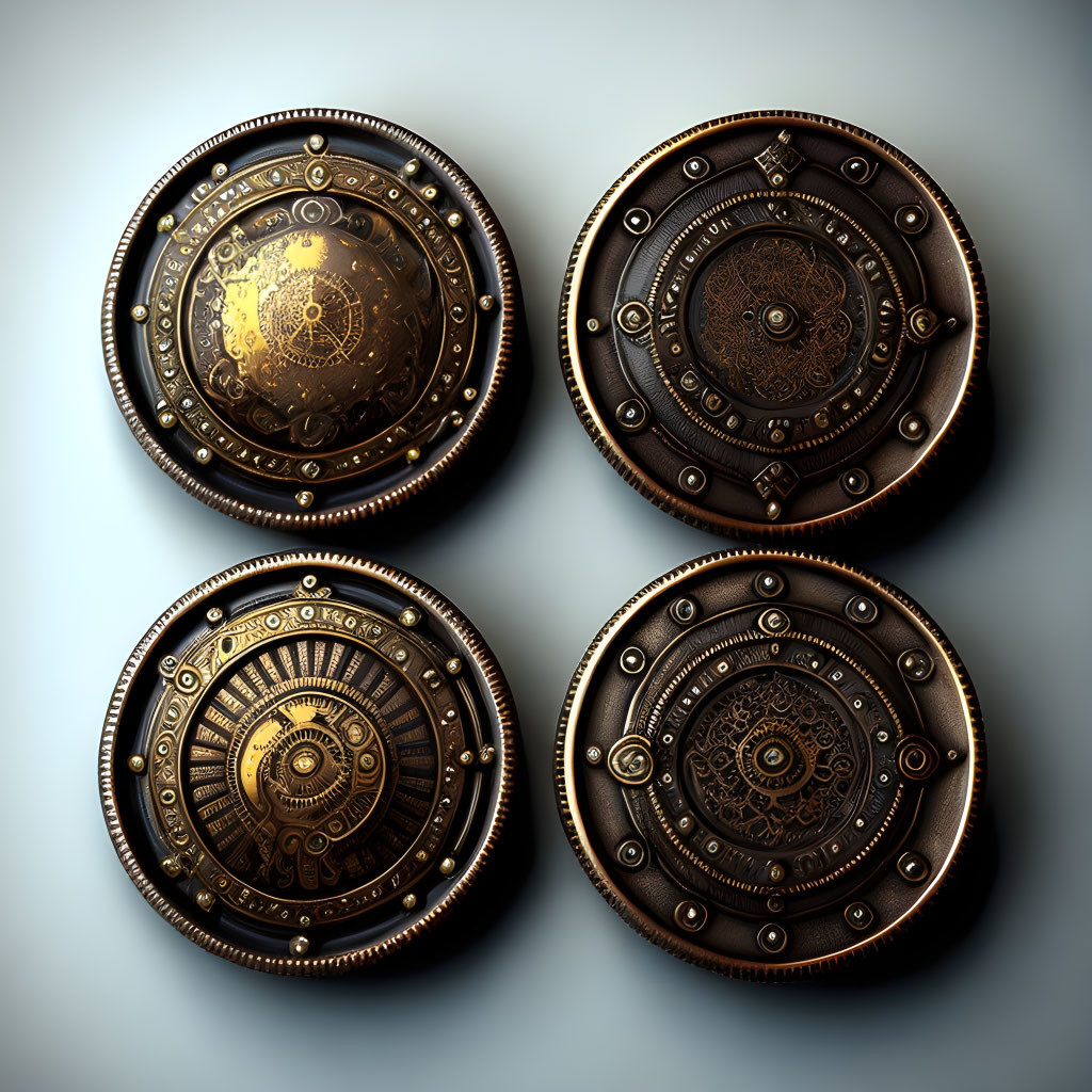 Steampunk Coins