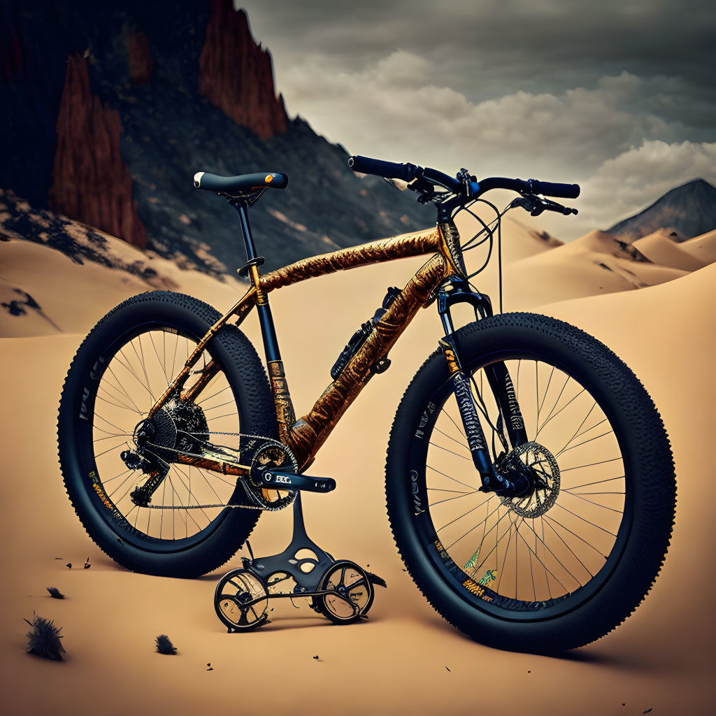 Steampunk Mountain Bike