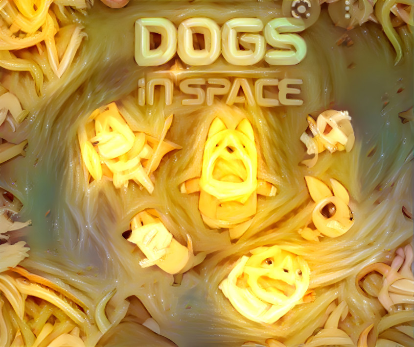 Spaghetti dogs in space