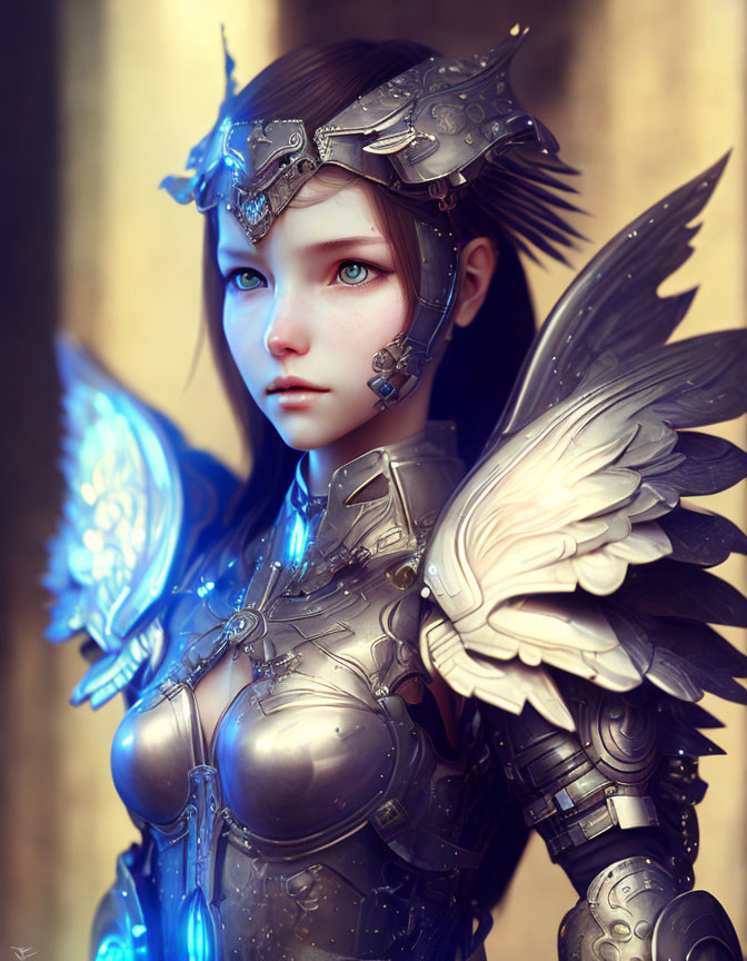 Fairy in tactical armor