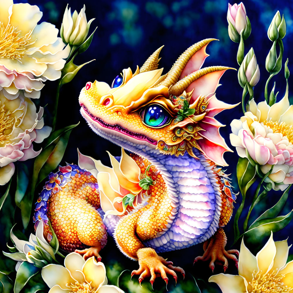 Flower Dragon 4
