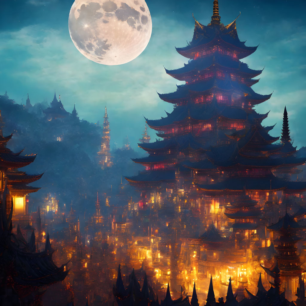 Moonlight Temple