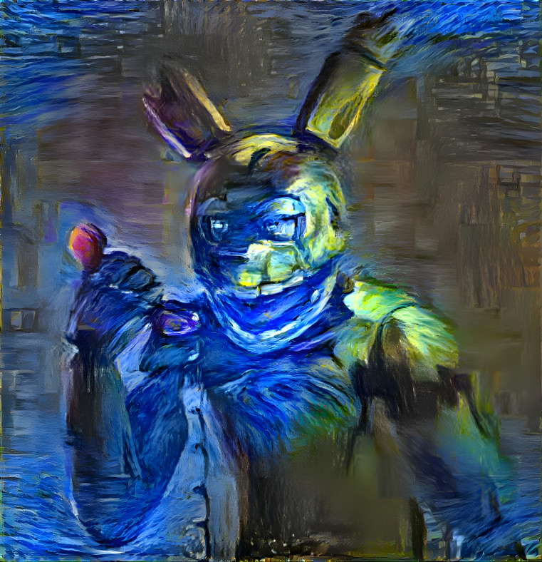 Springtrap on the phone