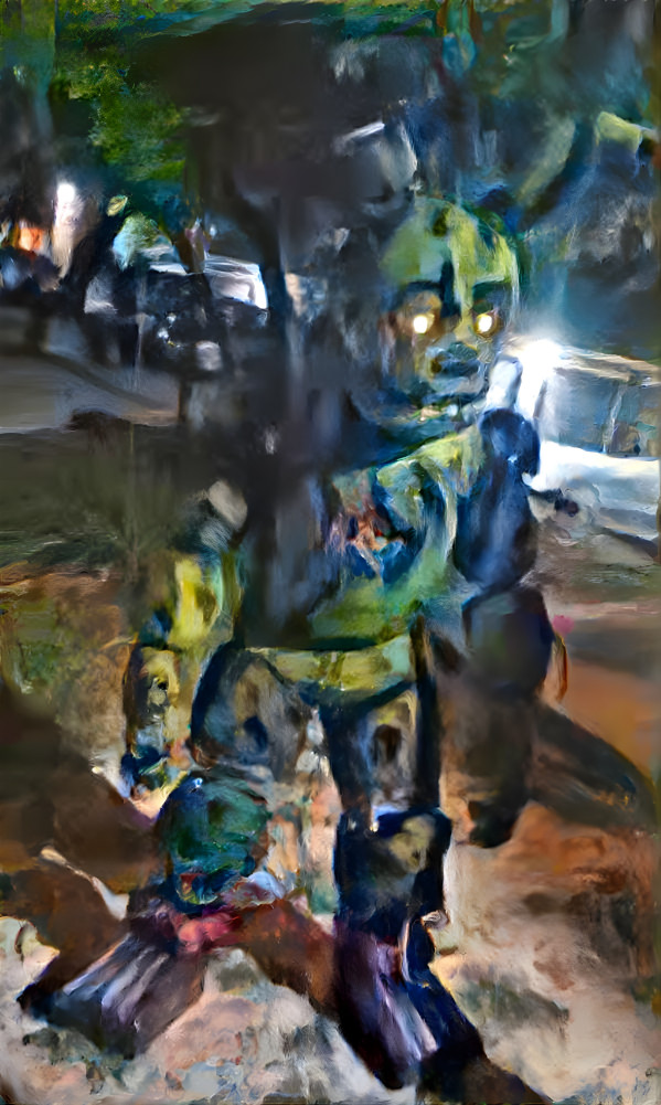 Springtrap in the streets