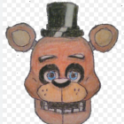 Detailed Mechanical Bear Creature with Large Eyes and Top Hat