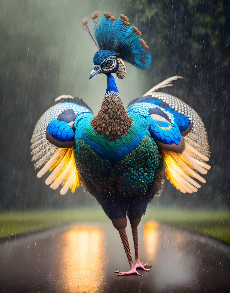 Dance Peafowl