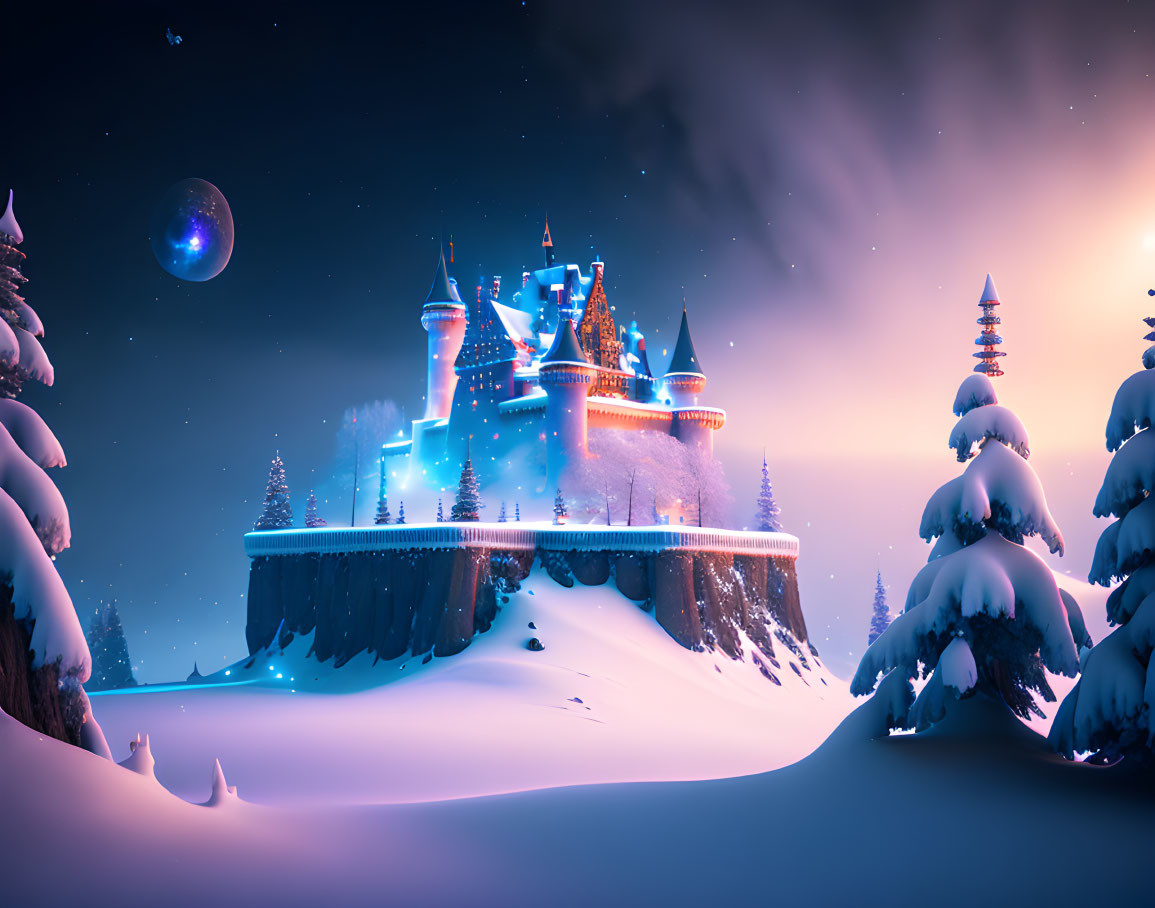 Snow Castle in other universe