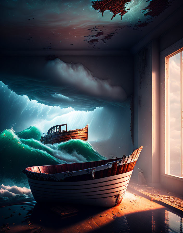 Shipwreck 3 - Storm in a bathtub