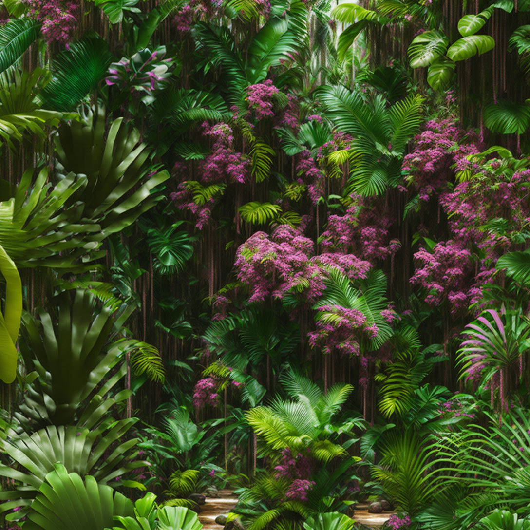 Surreal Tropical Jungle