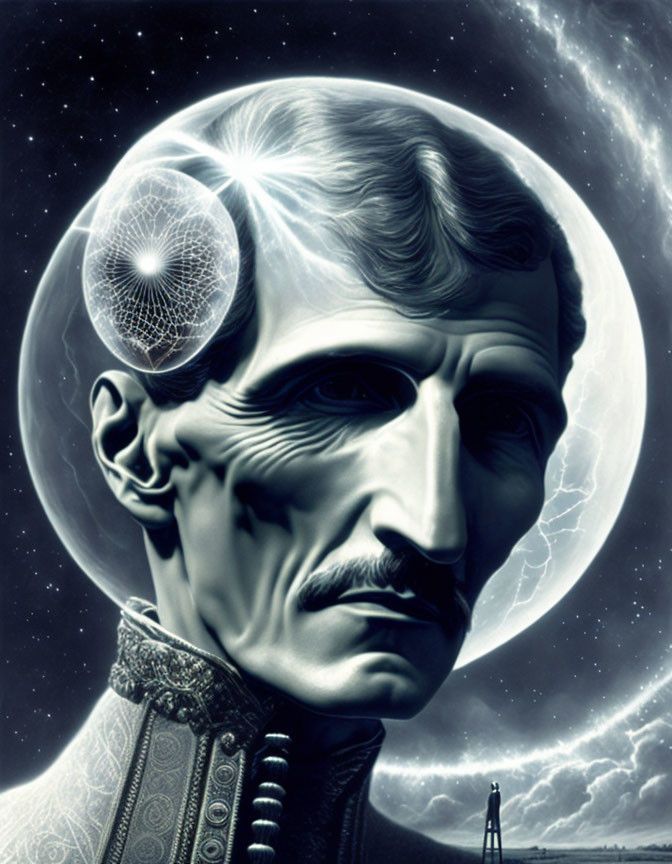 Nikola Tesla dreaming of free energy