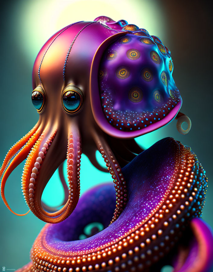 Octopus Humanoid Dreaming