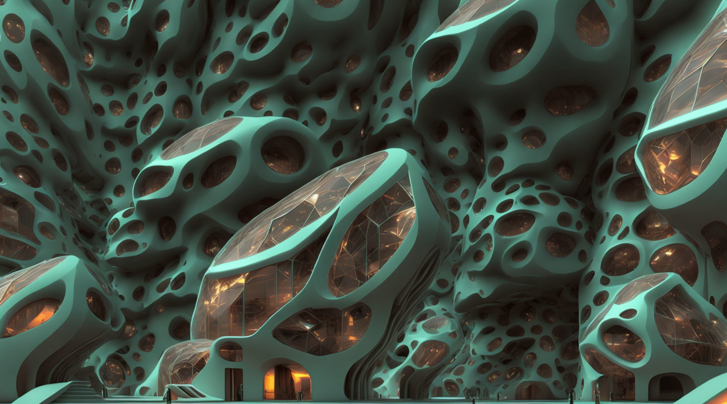 Surreal Alien Architecture 2