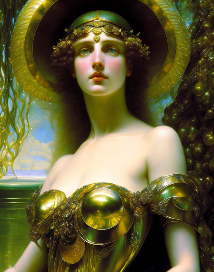 Pre-Raphaelite Sci-Fi