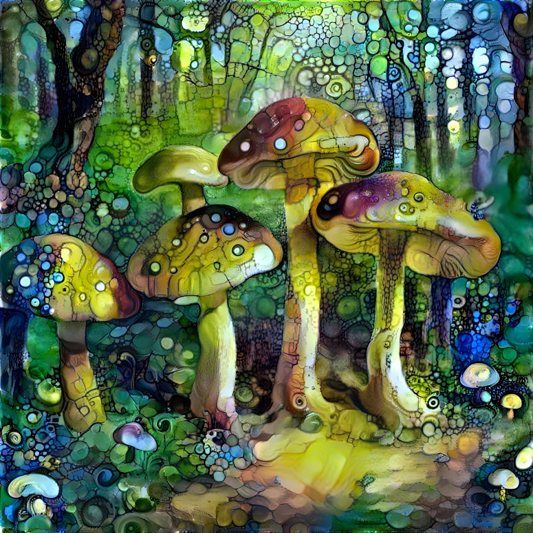 Speckled Mushroom Forest