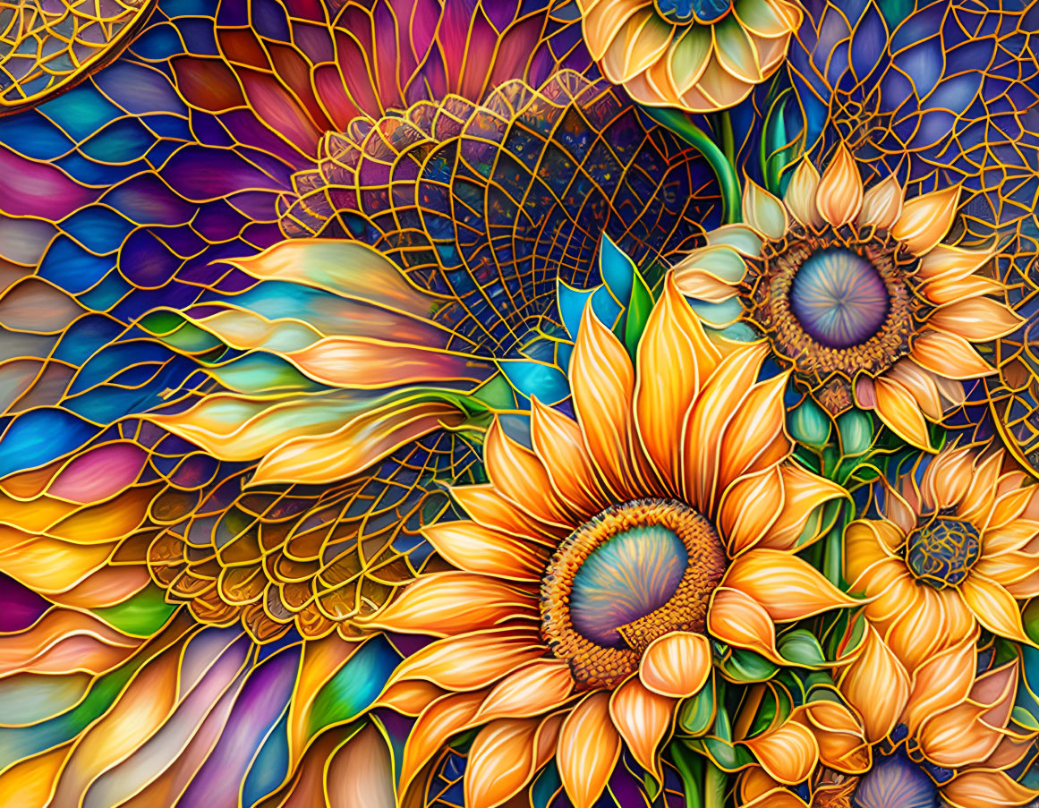 A Chorus of Sunflowers