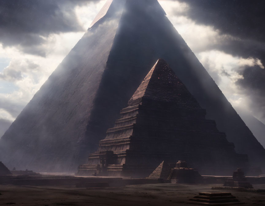  Alien pyramids 