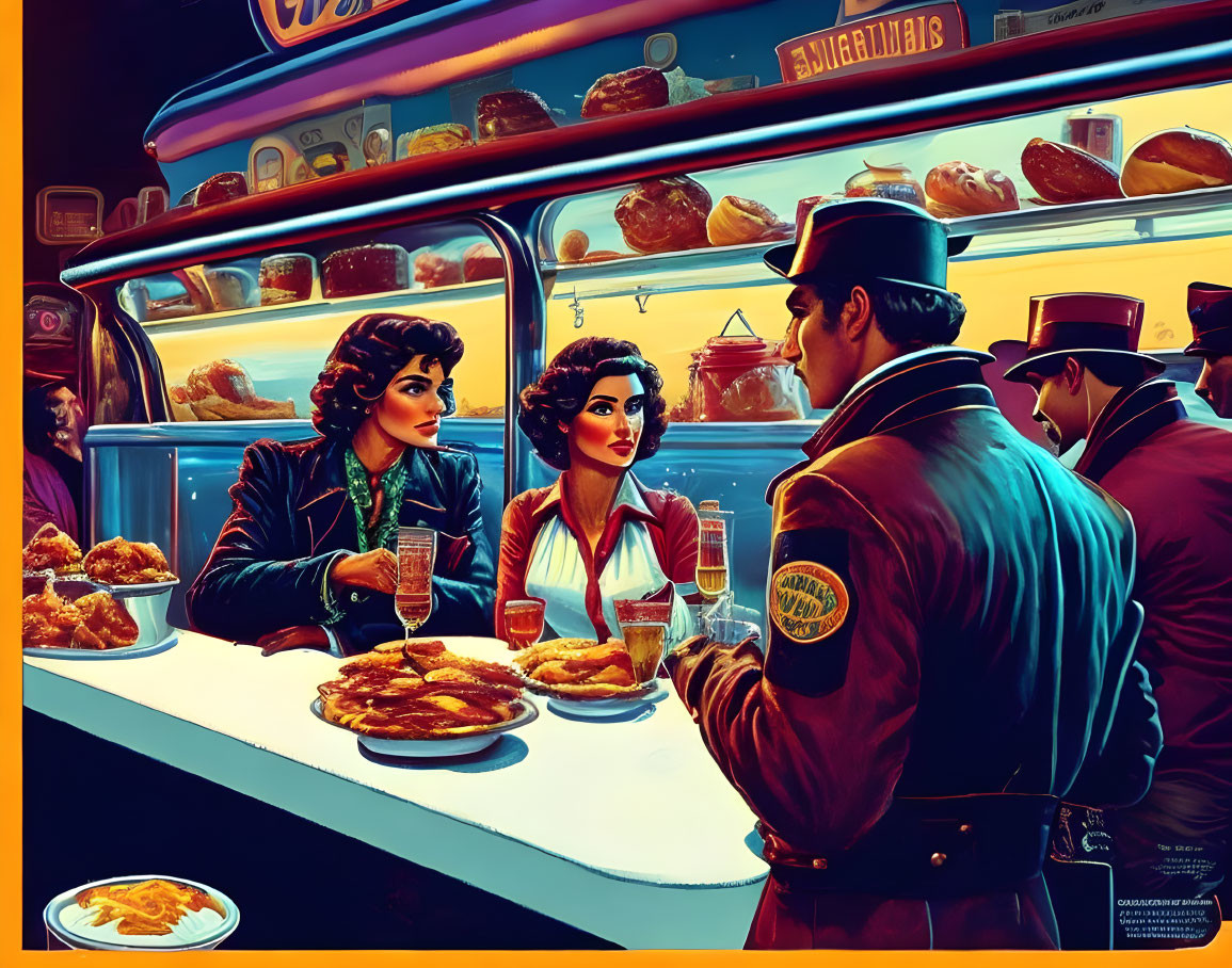 Nighthawks at the Diner