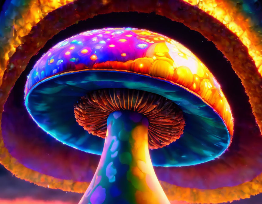 Mushroom death of the universe