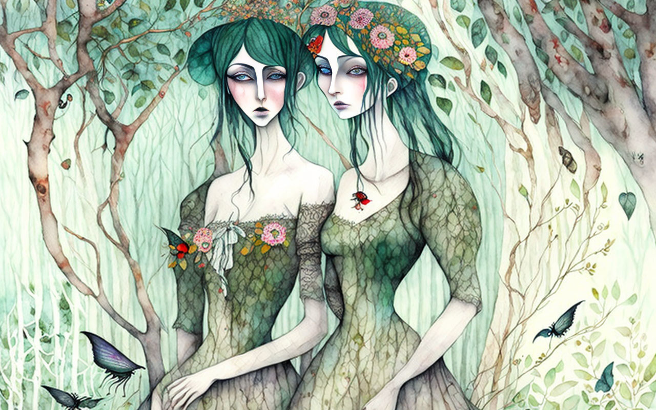 Women in the Forest