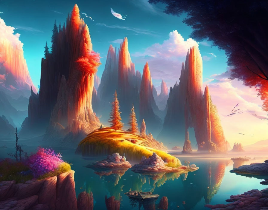 Fantasy landscape 
