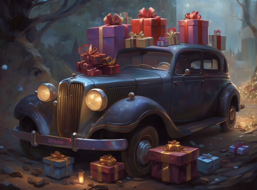 Charity Christmas car
