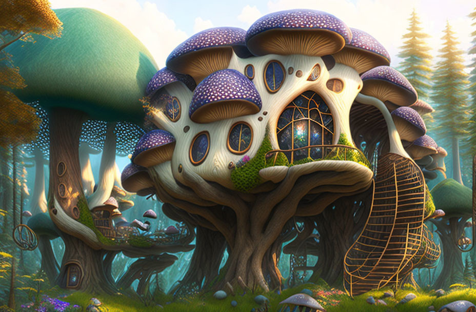 Mushroom Treehouse