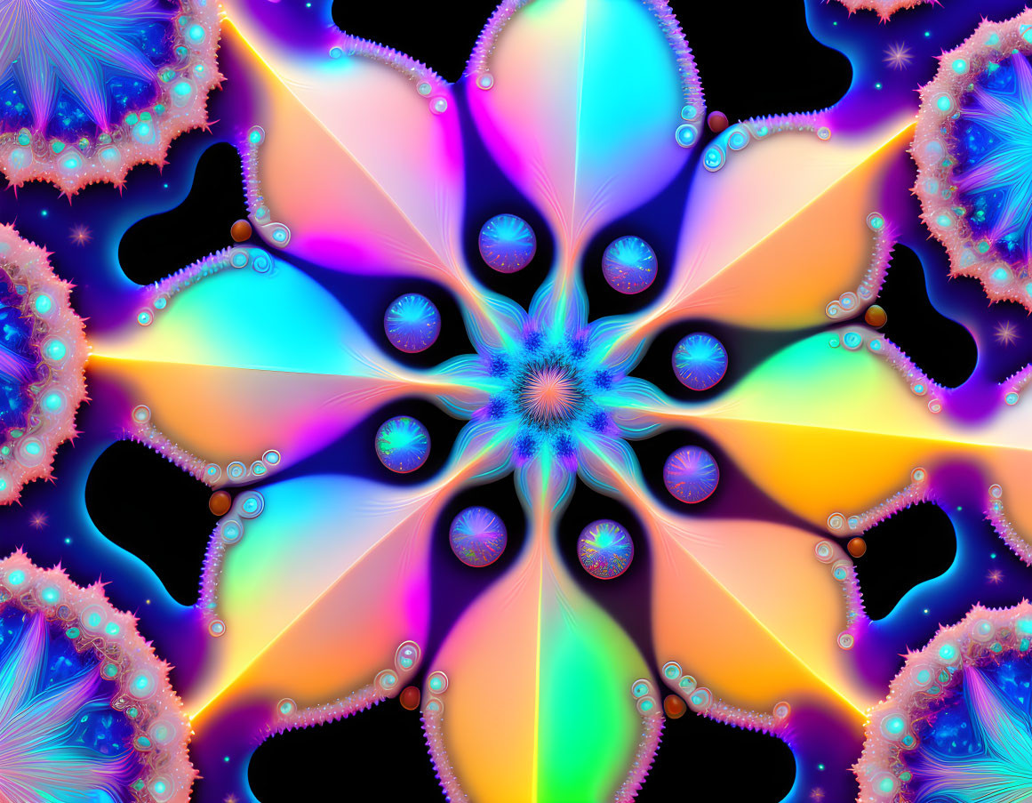 Psychedelic Snowflake