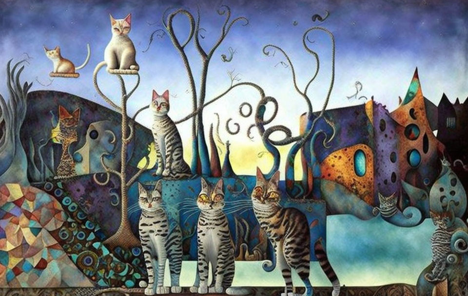 town of cats
