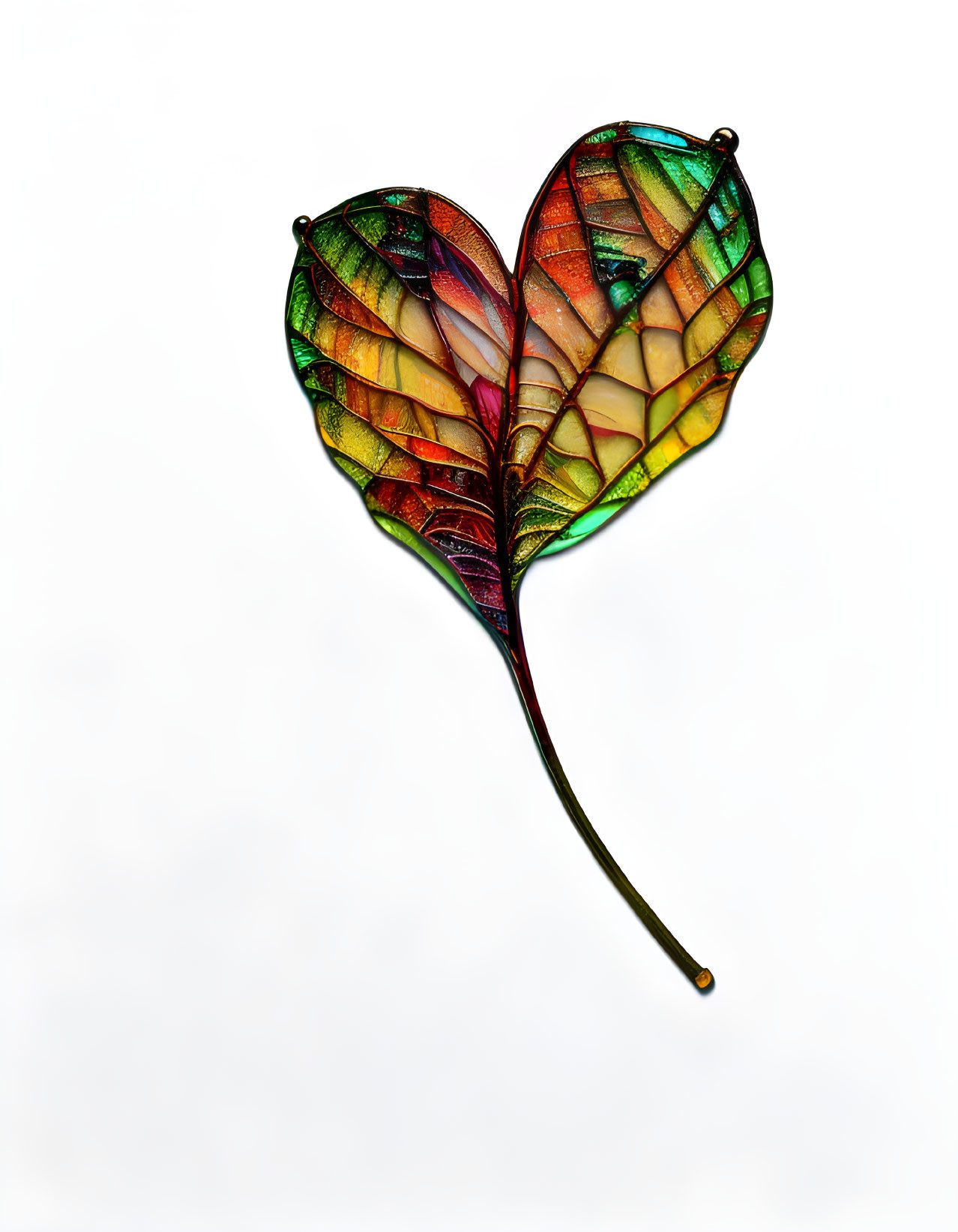 Valentine leaf