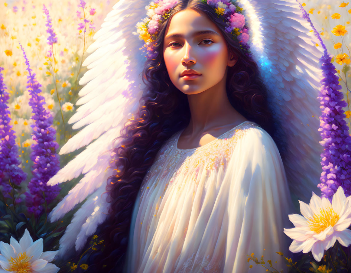 Angel of the flower