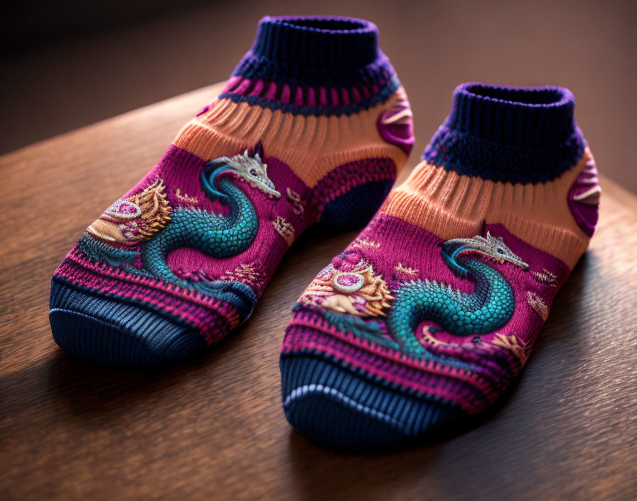 Dragon socks