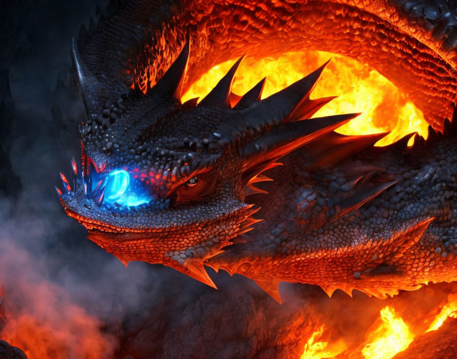 Lava dragon